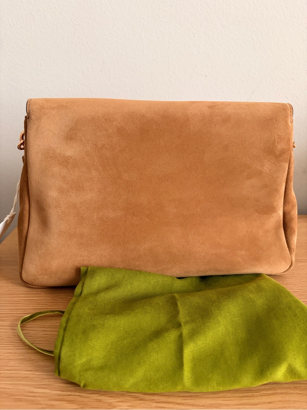 Tory Burch Charlie Suede Shoulder Bag - Picture 5 of 8